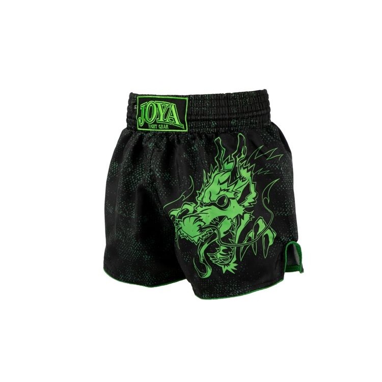 Joya Dragon Kickbox-Shorts Neon Grün