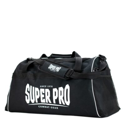 Super Pro Combat Gear Sporttasche - Gym Large - Schwarz / Weiß