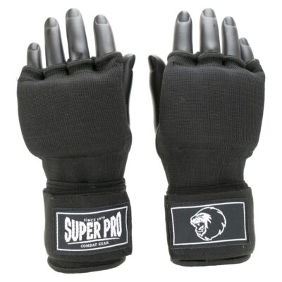 Super Pro Combat Gear Innenhandschuhe - Mit Bandage - Schwarz / Weiß Super Pro Combat Gear Innenhandschuhe - Mit Bandage - Schwarz / Weiß