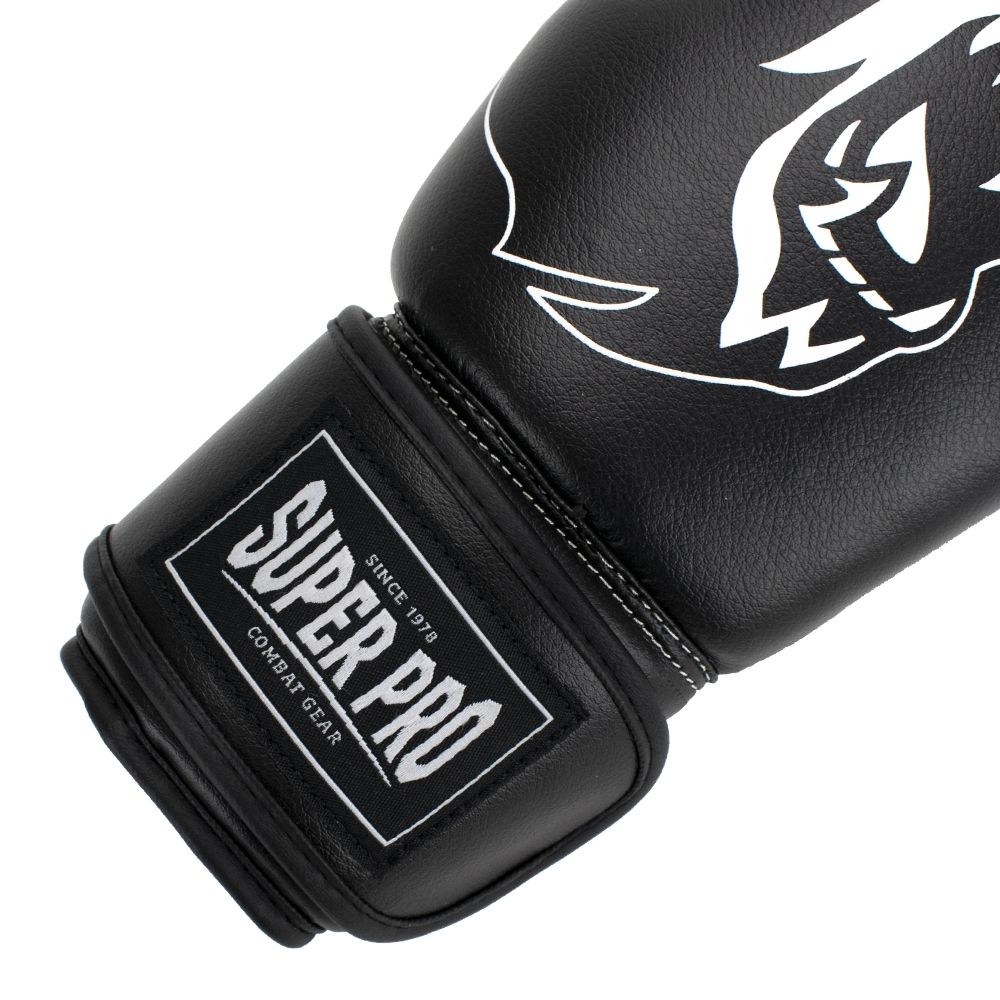 Super Pro Combat Gear Boxhandschuhe - Talent - Schwarz / Weiß Super Pro Combat Gear Boxhandschuhe - Talent - Schwarz / Weiß