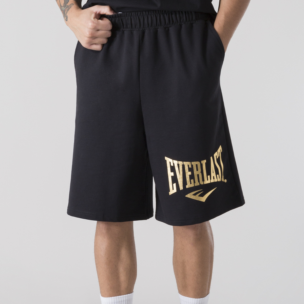 Everlast Shorts - Logo Shorts Metallic Gold - Gold