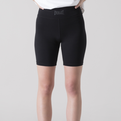 Everlast Shorts - Cyclist Jersey Stretch Short Logo - Schwarz Everlast Shorts - Cyclist Jersey Stretch Short Logo - Schwarz