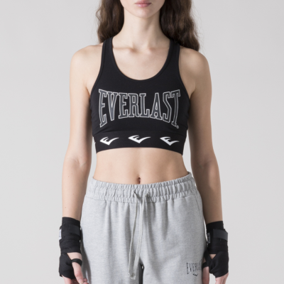 Everlast T-Shirt - Jersey Stretch Logo Top - Schwarz Everlast T-Shirt - Jersey Stretch Logo Top - Schwarz