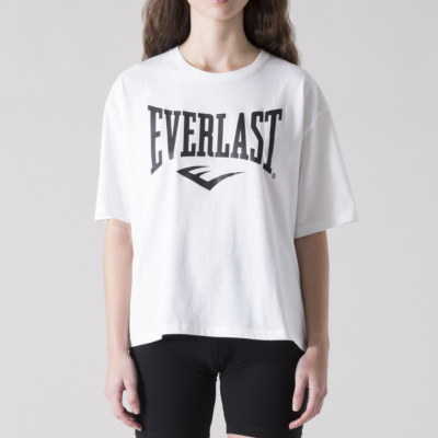 Everlast T-Shirt - Oversize T-Shirt Logo - Weiß