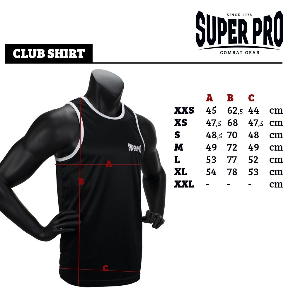 Super Pro Combat Gear Boxsinglet - Club - Blau / Weiß Super Pro Combat Gear Boxsinglet - Club - Blau / Weiß