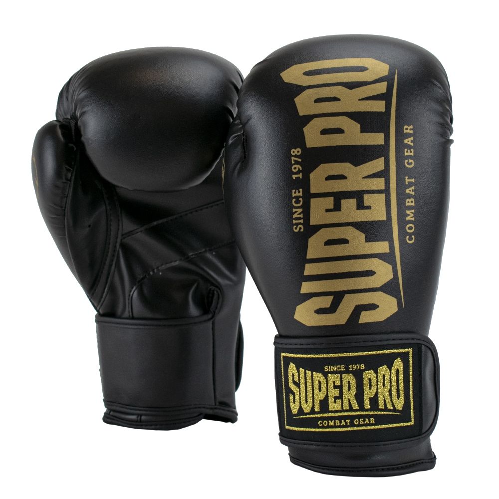 Super Pro Combat Gear Boxhandschuhe - Champ Se - Gold / Schwarz