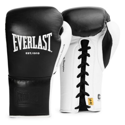 Everlast Boxhandschuhe - Powerlock Pro OG Lace Up - Schwarz