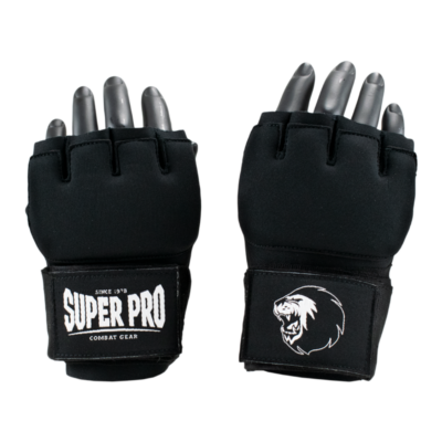 Super Pro Combat Gear Innenhandschuhe - Mexican Wrap - Schwarz / Weiß Super Pro Combat Gear Innenhandschuhe - Mexican Wrap - Schwarz / Weiß