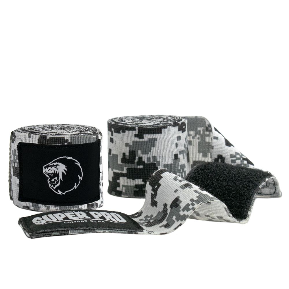 Super Pro Combat Gear Bandage - Bandagen - grijs / zwart / wit / print Super Pro Combat Gear Bandage - Bandagen - grijs / zwart / wit / print
