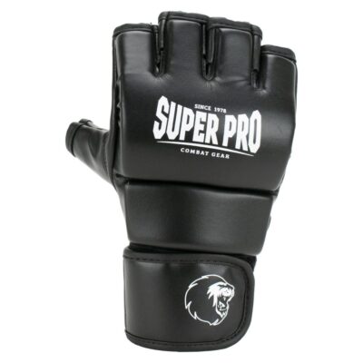Super Pro Combat Gear MMA-Handschuhe - Brawler - Schwarz / Weiß Super Pro Combat Gear MMA-Handschuhe - Brawler - Schwarz / Weiß