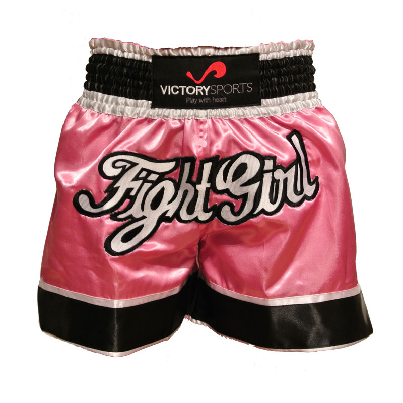 Victory Sports Fightshort - Fight Girl - Rosa