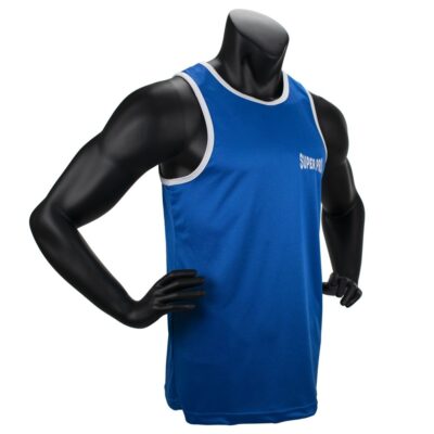 Super Pro Combat Gear Boxsinglet - Club - Blau / Weiß Super Pro Combat Gear Boxsinglet - Club - Blau / Weiß