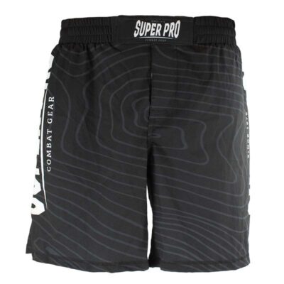 Super Pro Combat Gear MMA-Shorts - S - Schwarz / Weiß Super Pro Combat Gear MMA-Shorts - S - Schwarz / Weiß