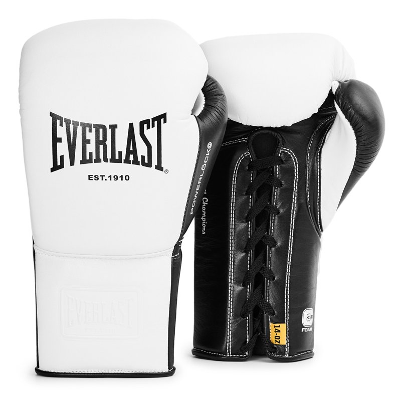 Everlast Boxhandschuhe - Powerlock Pro OG laceup - Weiß Everlast Boxhandschuhe - Powerlock Pro OG laceup - Weiß