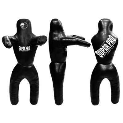 Super Pro Combat Gear Neu - Super Pro Professional Grappling Dummy 30 KG - Schwarz Super Pro Combat Gear Neu - Super Pro Professional Grappling Dummy 30 KG - Schwarz