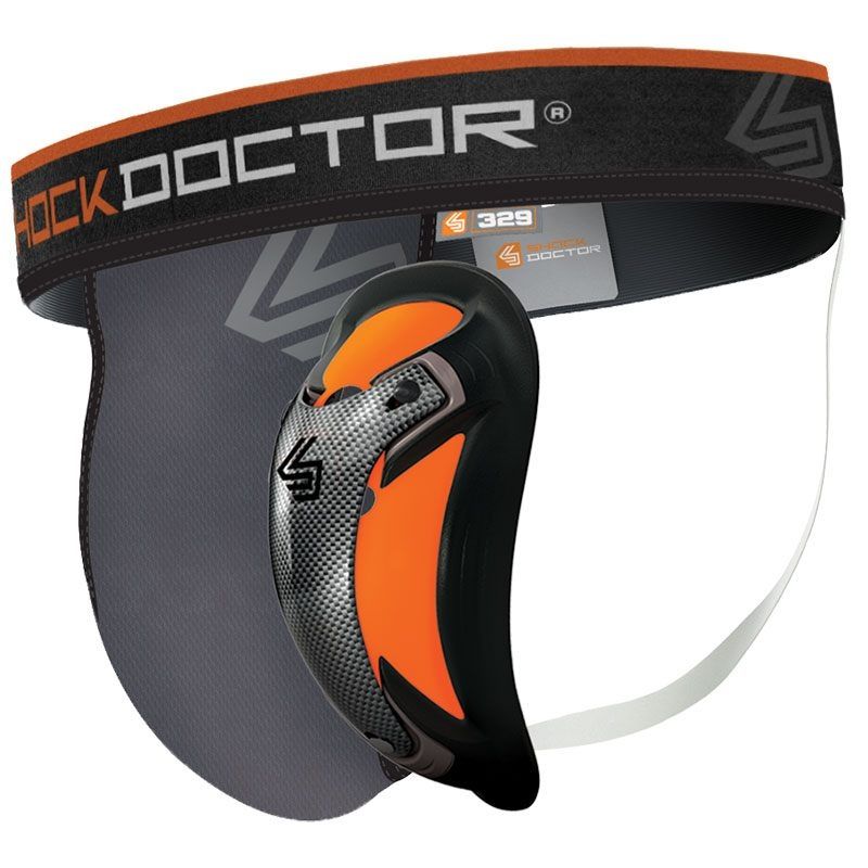 Shock Doctor Tiefschutz - Core Supporter mit Ultra Carbon Flex Cup - Schwarz