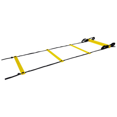 Tunturi - Agility-Leiter 4.5m - Schwarz / Gelb