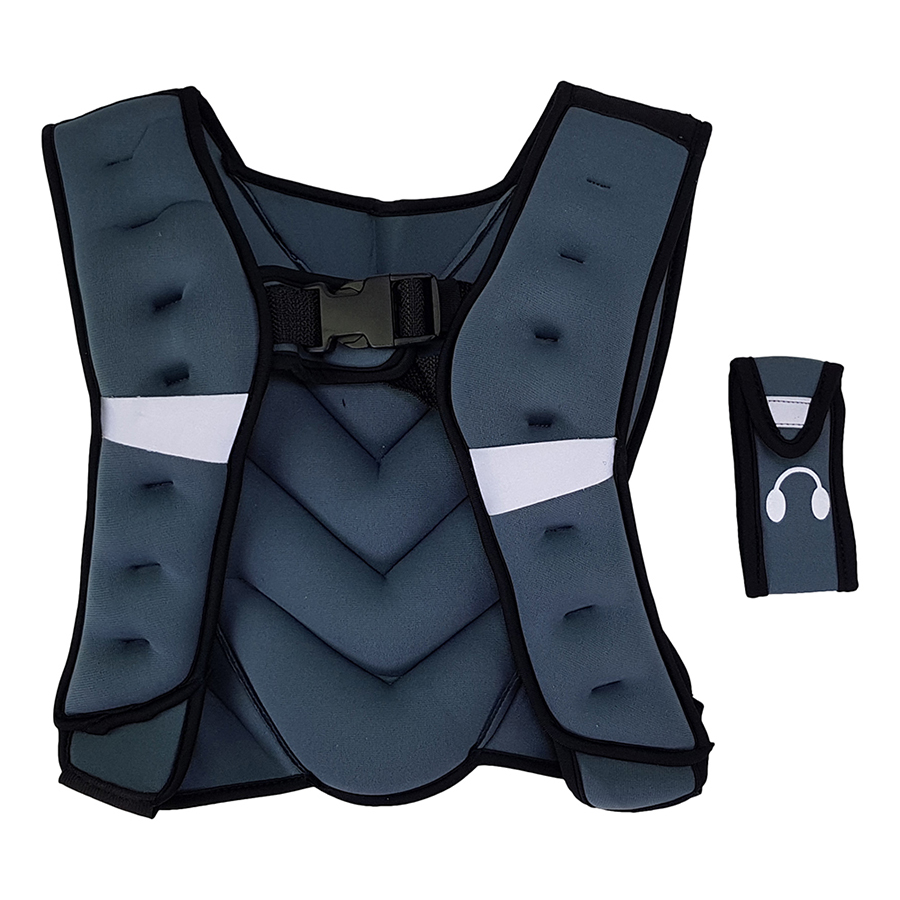Tunturi Gewichtsweste - Weighted Vest 5kg - Grau Tunturi Gewichtsweste - Weighted Vest 5kg - Grau