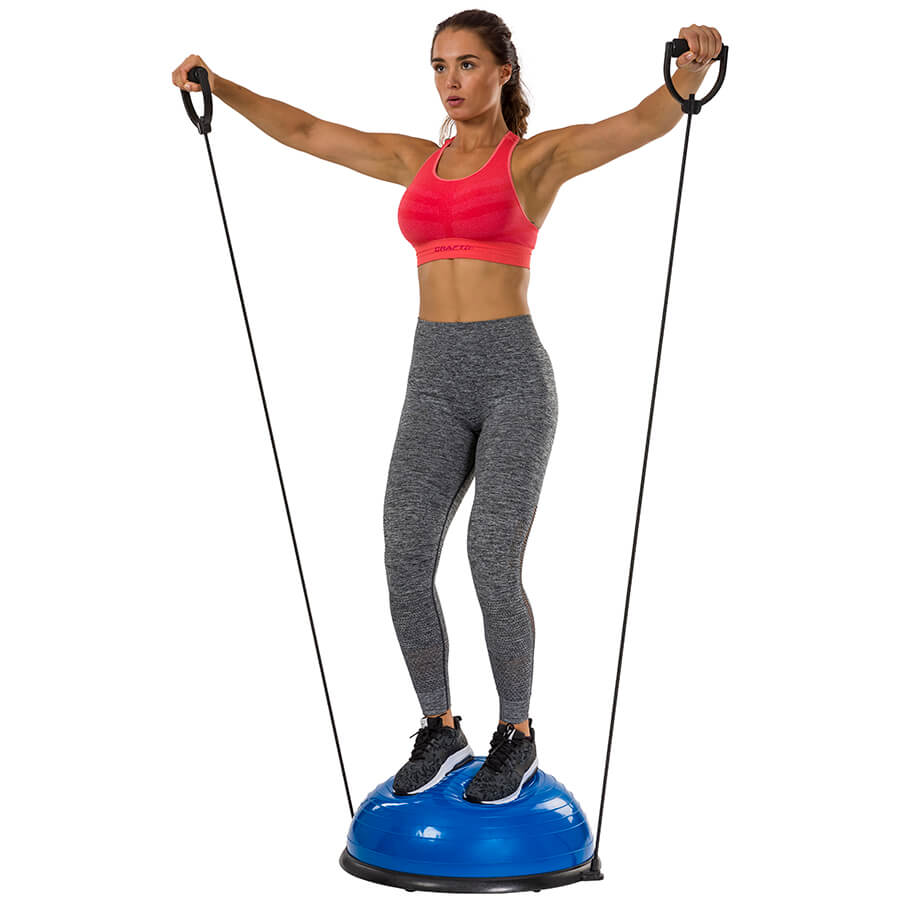 Tunturi - Balance Trainer inkl. Tubings - Blau Tunturi - Balance Trainer inkl. Tubings - Blau
