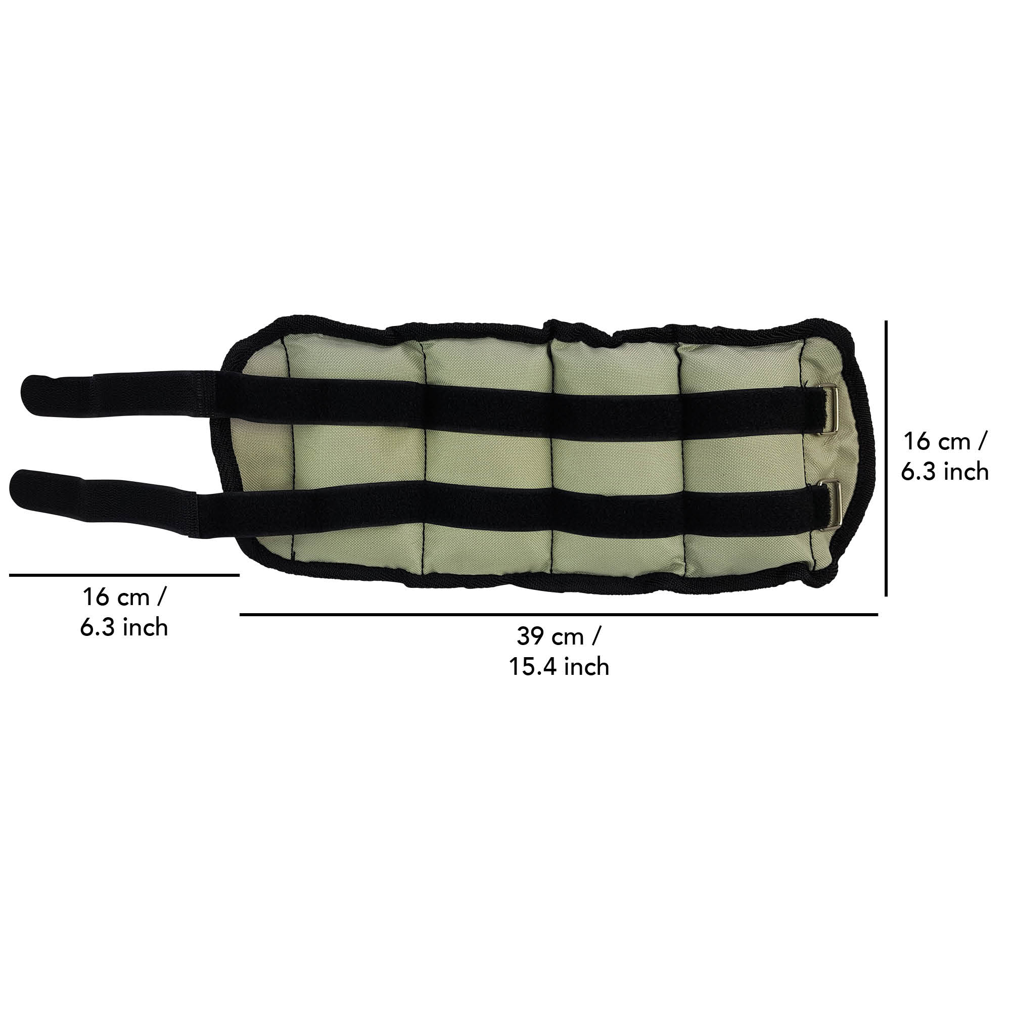 Tunturi Knöchelbandage - Arm-/Bein-Gewichte 2,0kg - Grau Tunturi Knöchelbandage - Arm-/Bein-Gewichte 2,0kg - Grau
