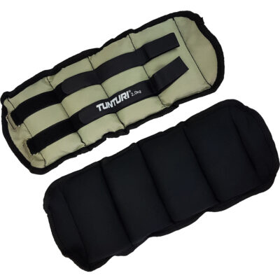Tunturi Knöchelbandage - Arm-/Bein-Gewichte 2,0kg - Grau