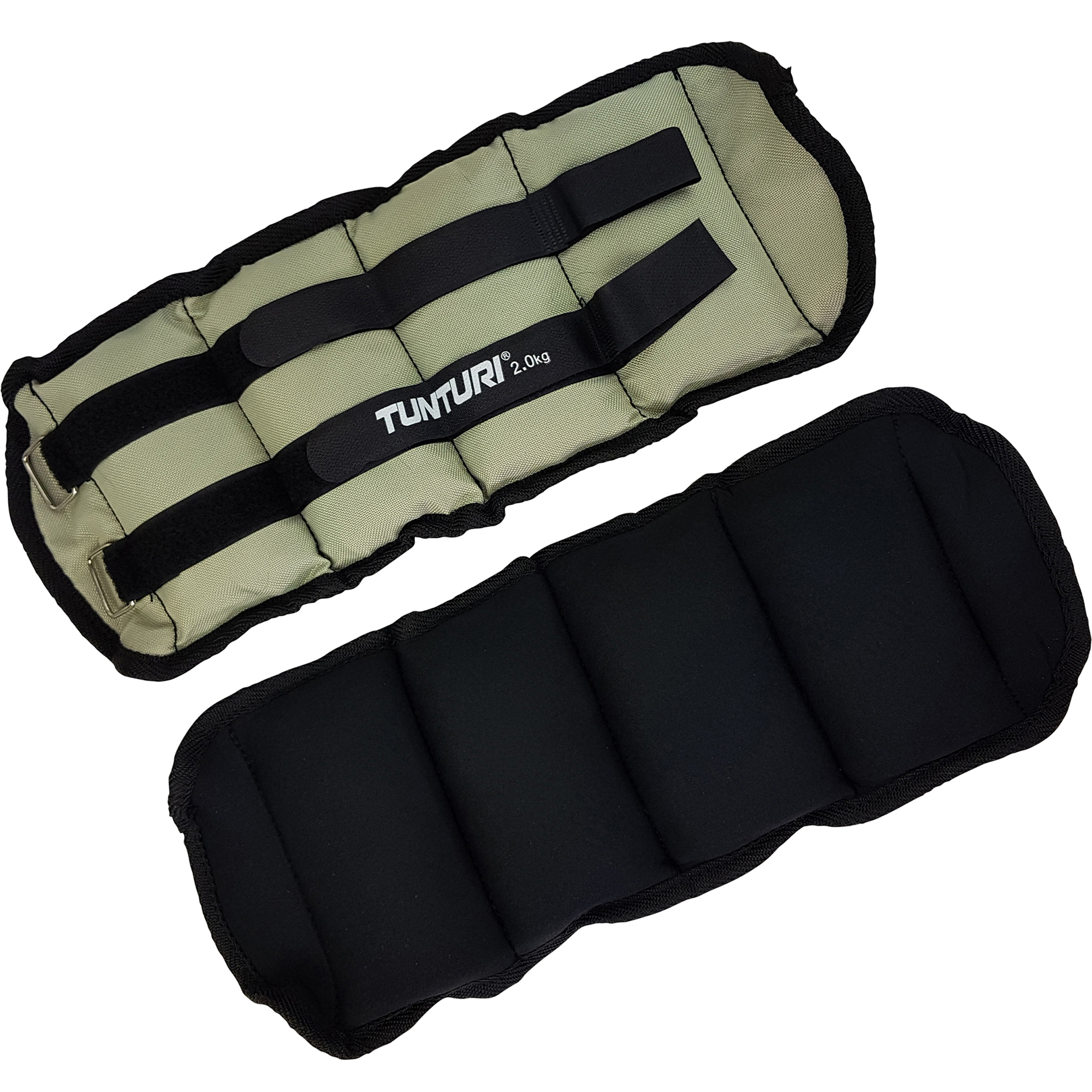 Tunturi Knöchelbandage - Arm-/Bein-Gewichte 2,0kg - Grau Tunturi Knöchelbandage - Arm-/Bein-Gewichte 2,0kg - Grau