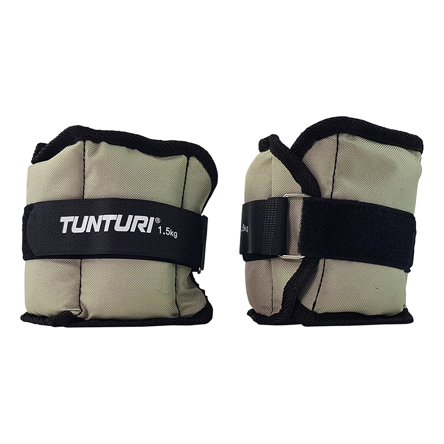 Tunturi Knöchelbandage - Arm-/Bein-Gewichte 1.5kg - Grau Tunturi Knöchelbandage - Arm-/Bein-Gewichte 1.5kg - Grau