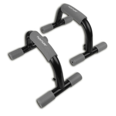 Tunturi Liegestützgriffe - Parallettes - Push-up Bar - Schwarz