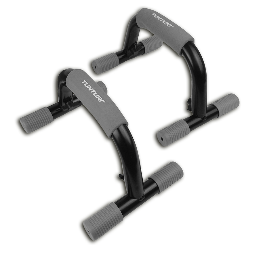 Tunturi Liegestützgriffe - Parallettes - Push-up Bar - Schwarz