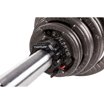 Tunturi Hantelstangenverschluss - Olympic Lock Jaw Collars - Schwarz