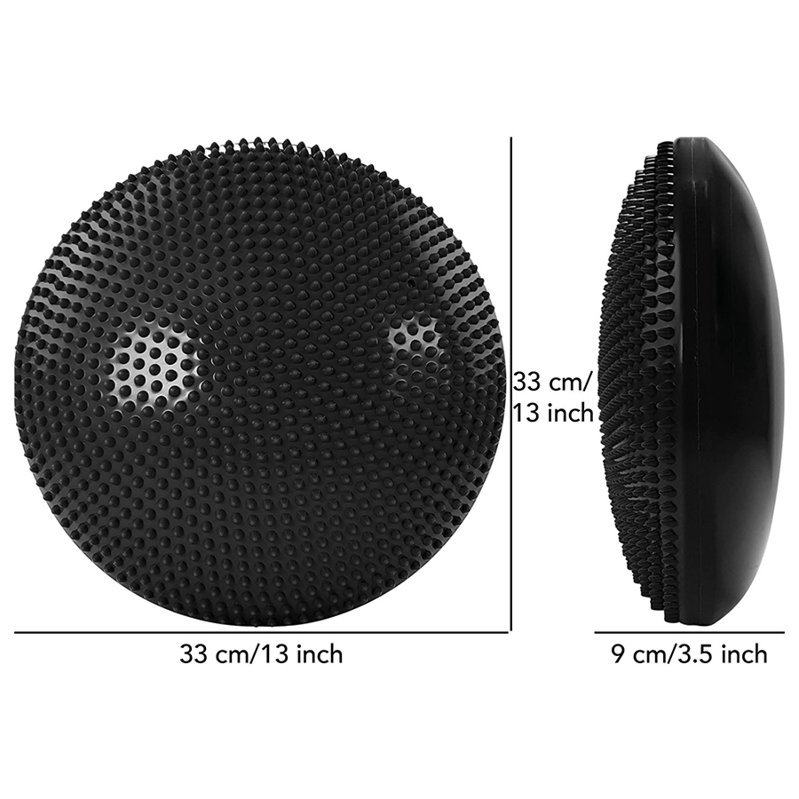 Tunturi Balancekissen - Air Stepper Pad - Schwarz Tunturi Balancekissen - Air Stepper Pad - Schwarz
