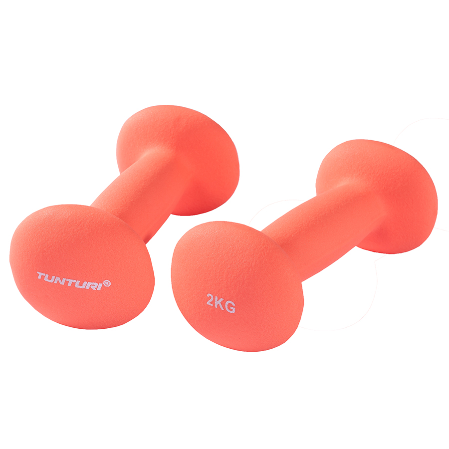 Tunturi Kurzhantel - Neopren-Kurzhantel 2,0kg - Rot Tunturi Kurzhantel - Neopren-Kurzhantel 2,0kg - Rot