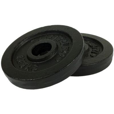 Tunturi Hantelscheibe - Black 1,25kg - Schwarz
