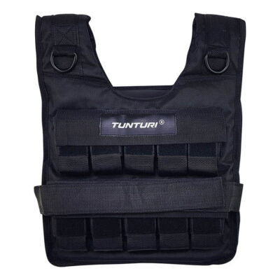 Tunturi Gewichtsweste - Verstellbar Pro 20 kg - Schwarz