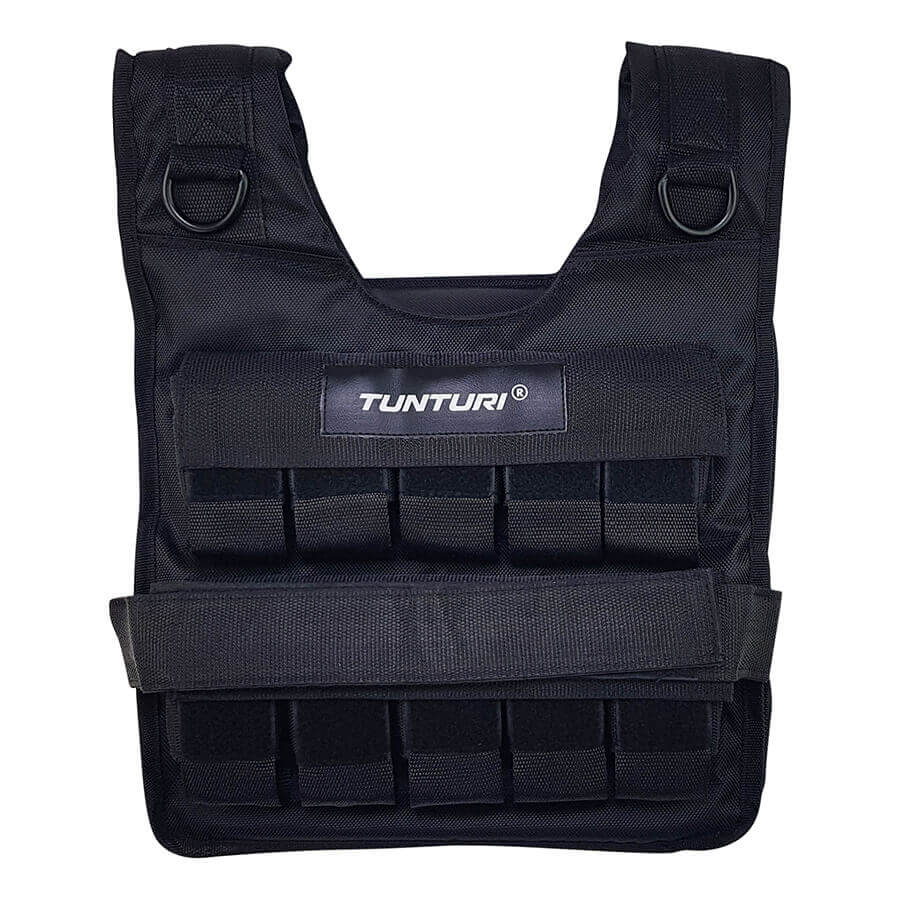 Tunturi Gewichtsweste - Verstellbar Pro 20 kg - Schwarz Tunturi Gewichtsweste - Verstellbar Pro 20 kg - Schwarz