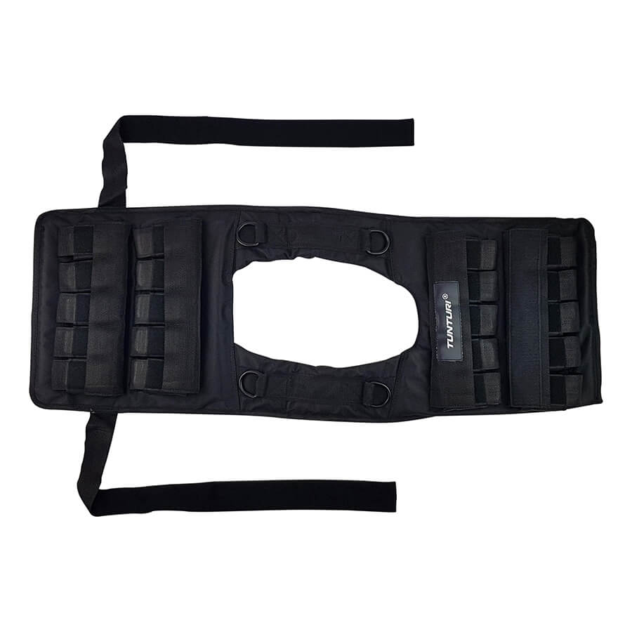 Tunturi Gewichtsweste - Verstellbar Pro 20 kg - Schwarz Tunturi Gewichtsweste - Verstellbar Pro 20 kg - Schwarz