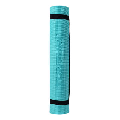 Tunturi Yogamatte - PVC Yogamatte 4mm - Türkis Tunturi Yogamatte - PVC Yogamatte 4mm - Türkis
