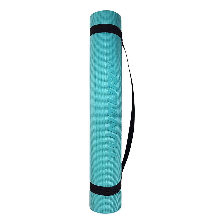 Tunturi Yogamatte - PVC Yogamatte 4mm - Türkis Tunturi Yogamatte - PVC Yogamatte 4mm - Türkis