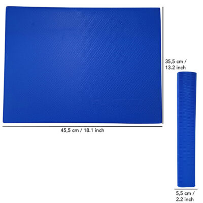 Tunturi Balancekissen - Yoga Balance Pad TPE 35,5 x 45,5 cm - Blau Tunturi Balancekissen - Yoga Balance Pad TPE 35,5 x 45,5 cm - Blau