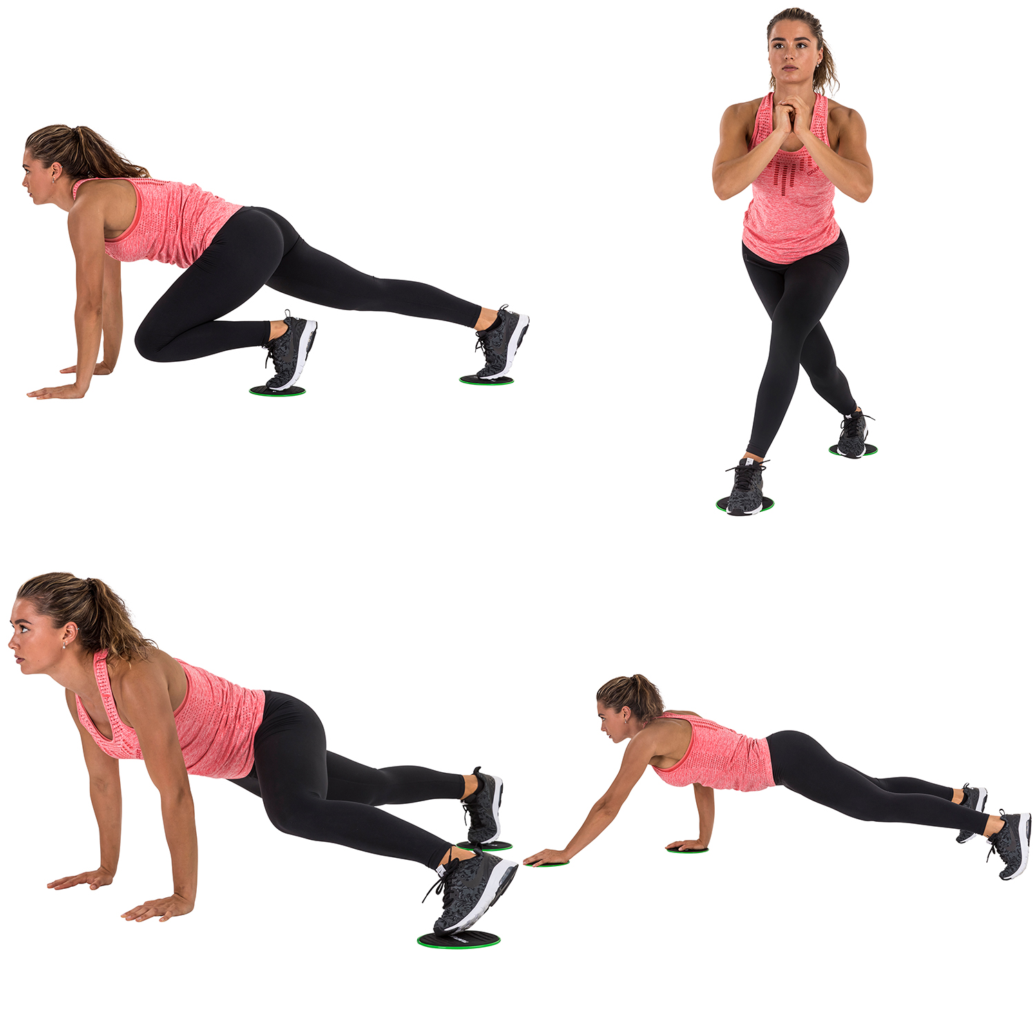 Tunturi - Resistance & Core Sliders Set Tunturi - Resistance & Core Sliders Set