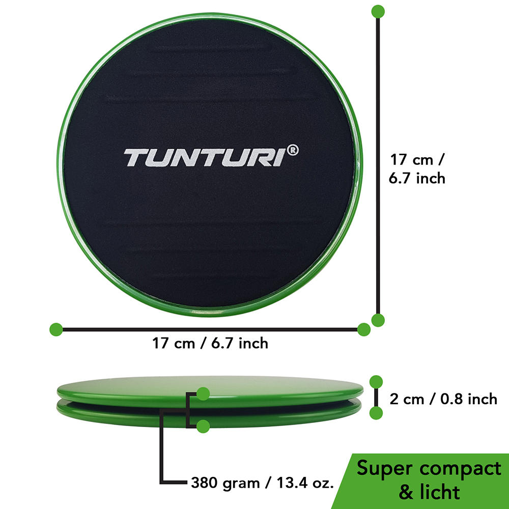 Tunturi - Resistance & Core Sliders Set Tunturi - Resistance & Core Sliders Set