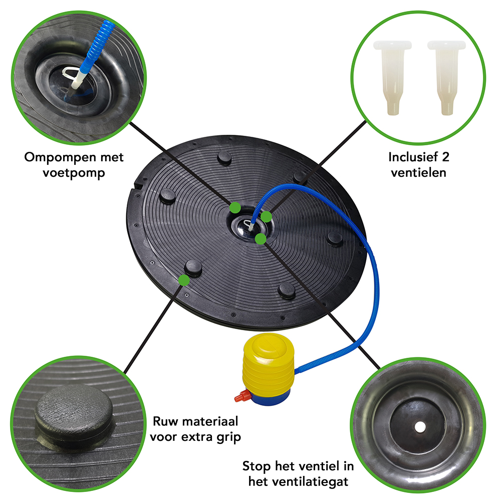 Tunturi Balanstrainer - Pro - Schwarz Tunturi Balanstrainer - Pro - Schwarz