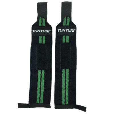 Tunturi Handgelenkbandagen - Functional Training Wrist Wraps - Schwarz / Grün Tunturi Handgelenkbandagen - Functional Training Wrist Wraps - Schwarz / Grün