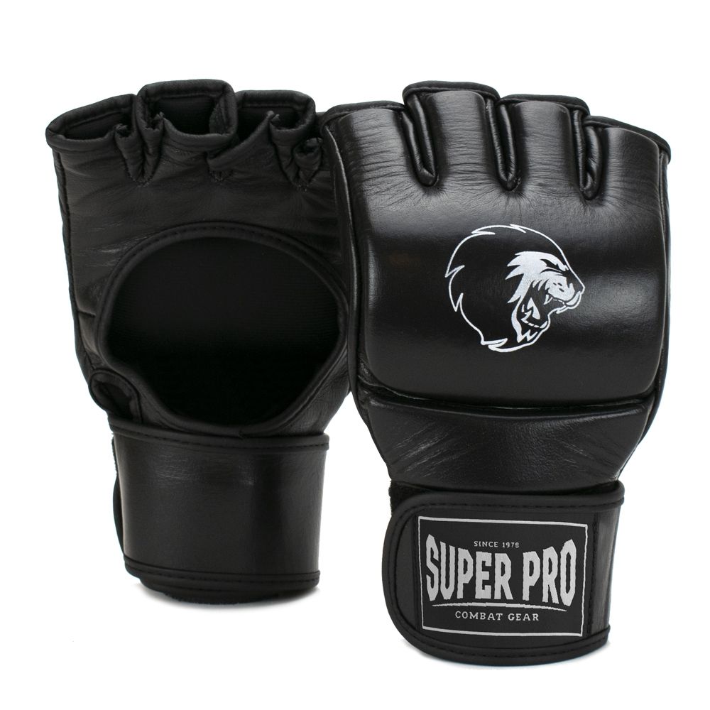 Super Pro Combat Gear MMA-Handschuhe - Slugger - Schwarz / Weiß Super Pro Combat Gear MMA-Handschuhe - Slugger - Schwarz / Weiß