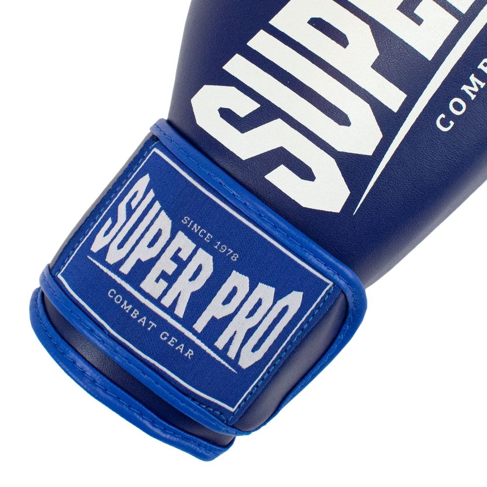 Super Pro Combat Gear Boxhandschuhe - Champ - Blau / Weiß Super Pro Combat Gear Boxhandschuhe - Champ - Blau / Weiß