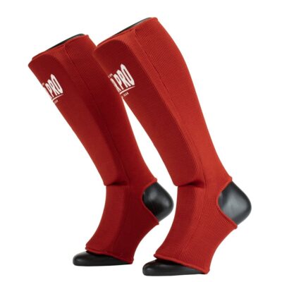 Super Pro Combat Gear Schienbein- und Spannschutz - Defender - Rot / Weiß Super Pro Combat Gear Schienbein- und Spannschutz - Defender - Rot / Weiß