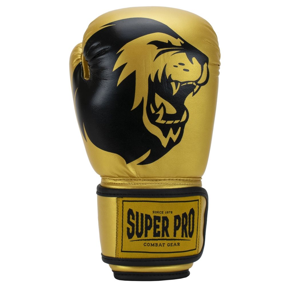Super Pro Combat Gear Boxhandschuhe - Talent - Gold / Schwarz Super Pro Combat Gear Boxhandschuhe - Talent - Gold / Schwarz
