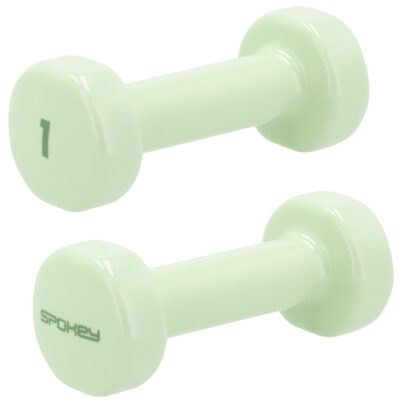 Vinyl-Hanteln 2x1 kg grün - Spokey SHAPE
