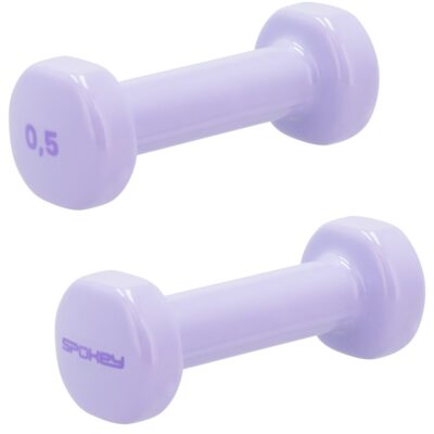 Spokey Shape IV Vinyl-Hanteln 2 x 0,5 kg lila Spokey Shape IV Vinyl-Hanteln 2 x 0,5 kg lila