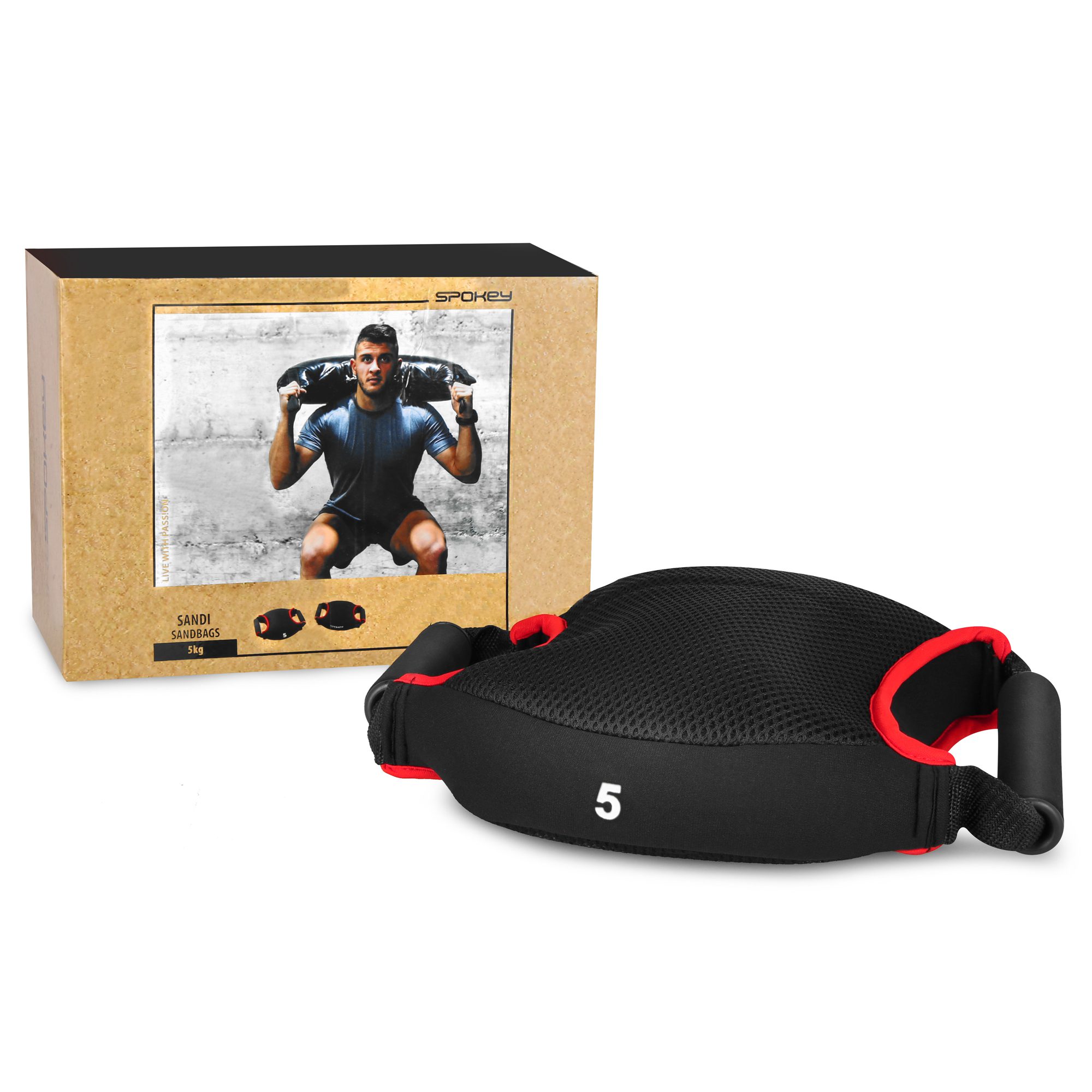Spokey Sandi Fitness-Trainingsgewicht 5 kg für das Heimtraining Spokey Sandi Fitness-Trainingsgewicht 5 kg für das Heimtraining